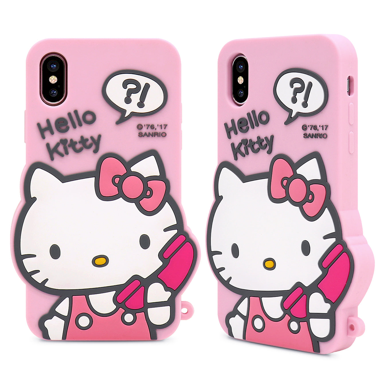 GARMMA Hello Kitty Shockproof Silicone Back Cover Case for Apple iPhone GARMMA Hello Kitty Shockproof Silicone Back Cover Case for Apple iPhone