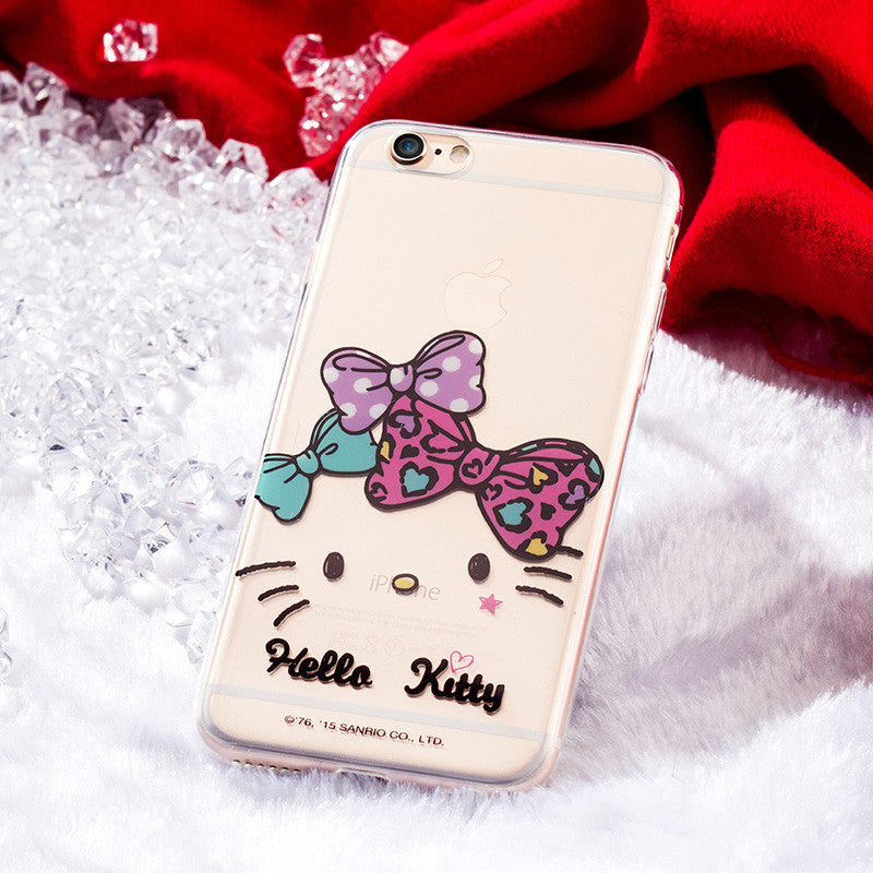 X-Doria Hello Kitty Transparent TPU Soft Cover Case for Apple iPhone 6S/6