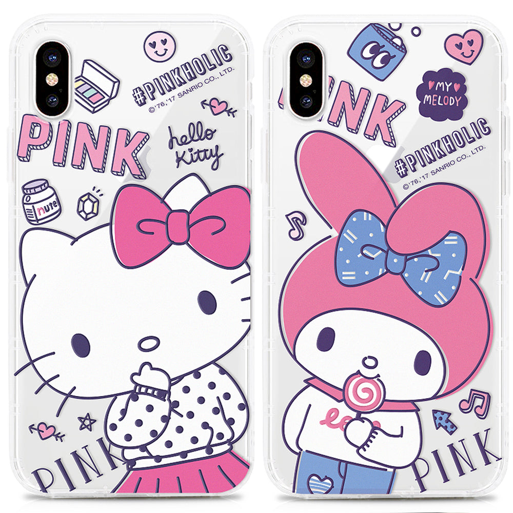 Hello Kitty Transp GARMMA Pinkholic Hello Kitty | My Melody Shockproof Air Cushion Transp ...