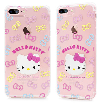 GARMMA Hello Kitty 3D TPU Soft Back Cover Case for Apple iPhone 8/7