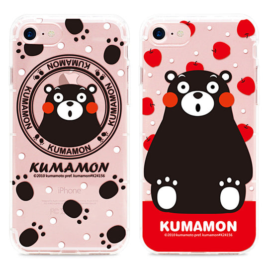 GARMMA Kumamon Air Cushion Transparent TPU Soft Back Cover Case for Apple iPhone