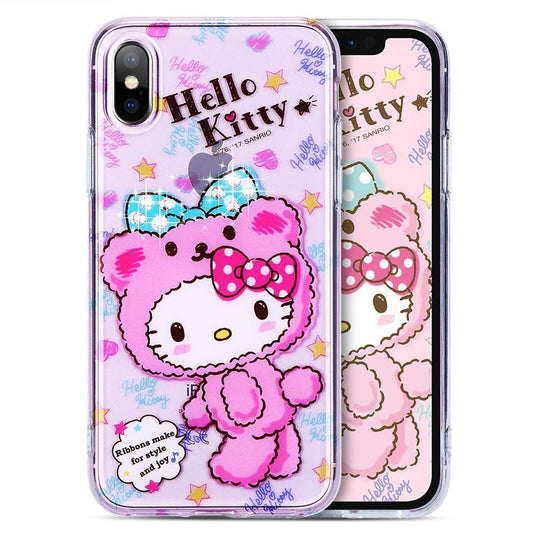X-Doria Hello Kitty Nifty Bear Swarovski Diamonds Case Cover for Apple iPhone XS/X