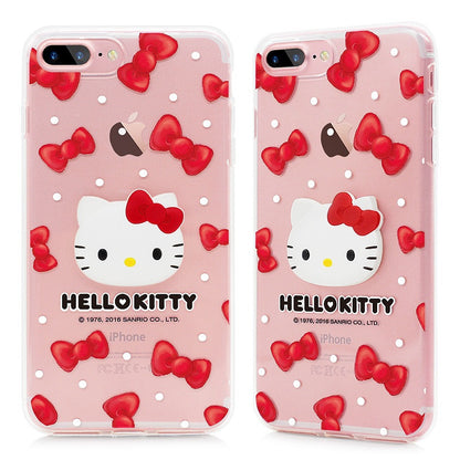 GARMMA Hello Kitty 3D TPU Soft Back Cover Case for Apple iPhone 8/7