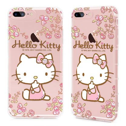 GARMMA Hello Kitty & My Melody & Little Twin Stars Bling Crystal Diamonds Soft Back Cover Case