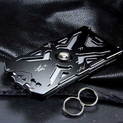 SIMON THOR Magnetic Bracket Aviation Aluminum Alloy Shockproof Armor Metal Case Cover