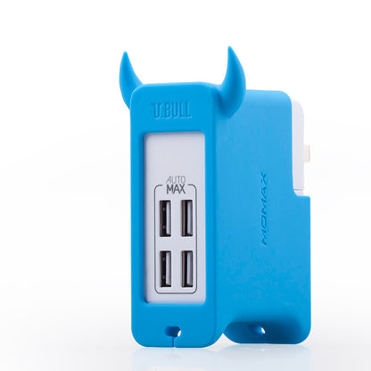 MOMAX U.Bull AutoMax Ultra Fast 4-port USB Charger for Smartphone & Tablet - UK/HK Version