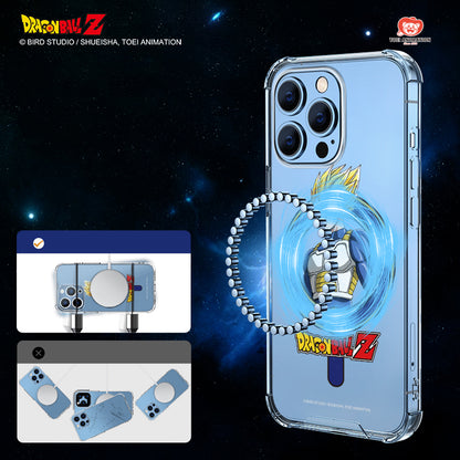 UKA Dragon Ball Z Anti-fall Clear PC+TPU Magnetic MagSafe Case Cover