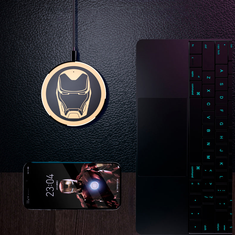 UKA Marvel Avengers 10W Fast Charging Pad Wireless Charger