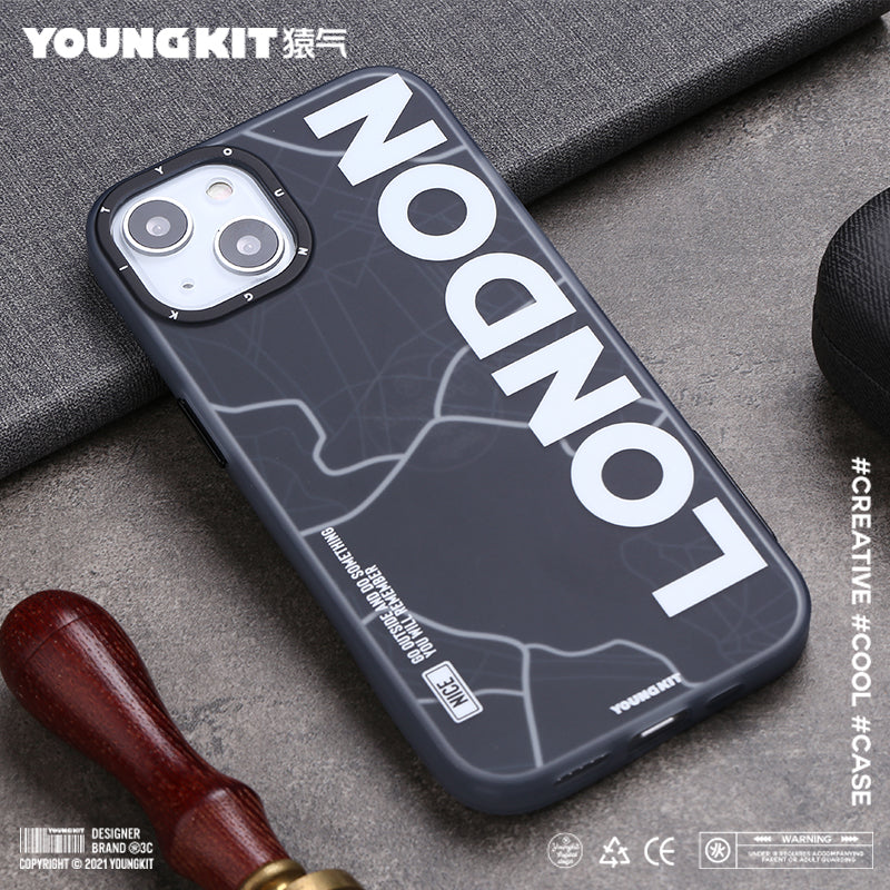 YOUNGKIT World Trip Slim Thin Matte Anti-Scratch Back Shockproof Cover Case