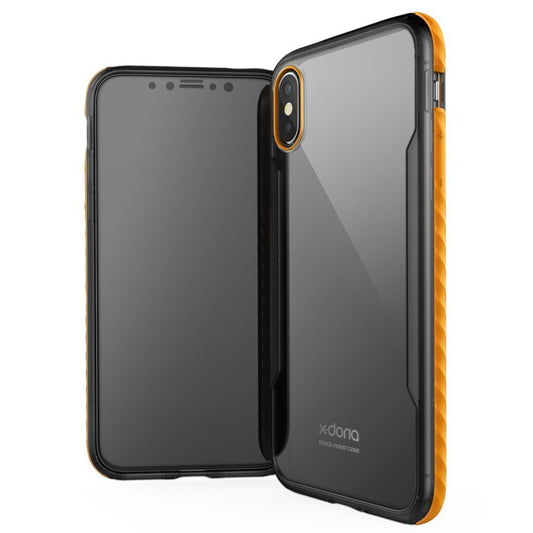 X-Doria Fense Acrylic Back Glass Polycarbonate Protective Case for Apple iPhone XS/X