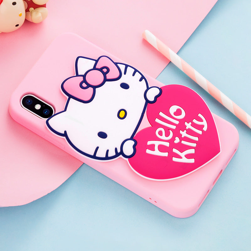 X-Doria Pudding Hello Kitty & My Melody Mirror Shockproof Silicone Cas Armor King Case X-Doria Pudding Hello Kitty & My Melody Mirror Shockproof Silicone Cas Armor King Case