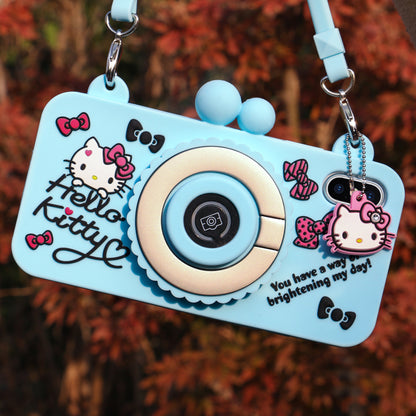 X-Doria Wit Hello Kitty Camera Bluetooth Self Timer 3D Silicone Shockproof Case for Apple iPhone XS/X
