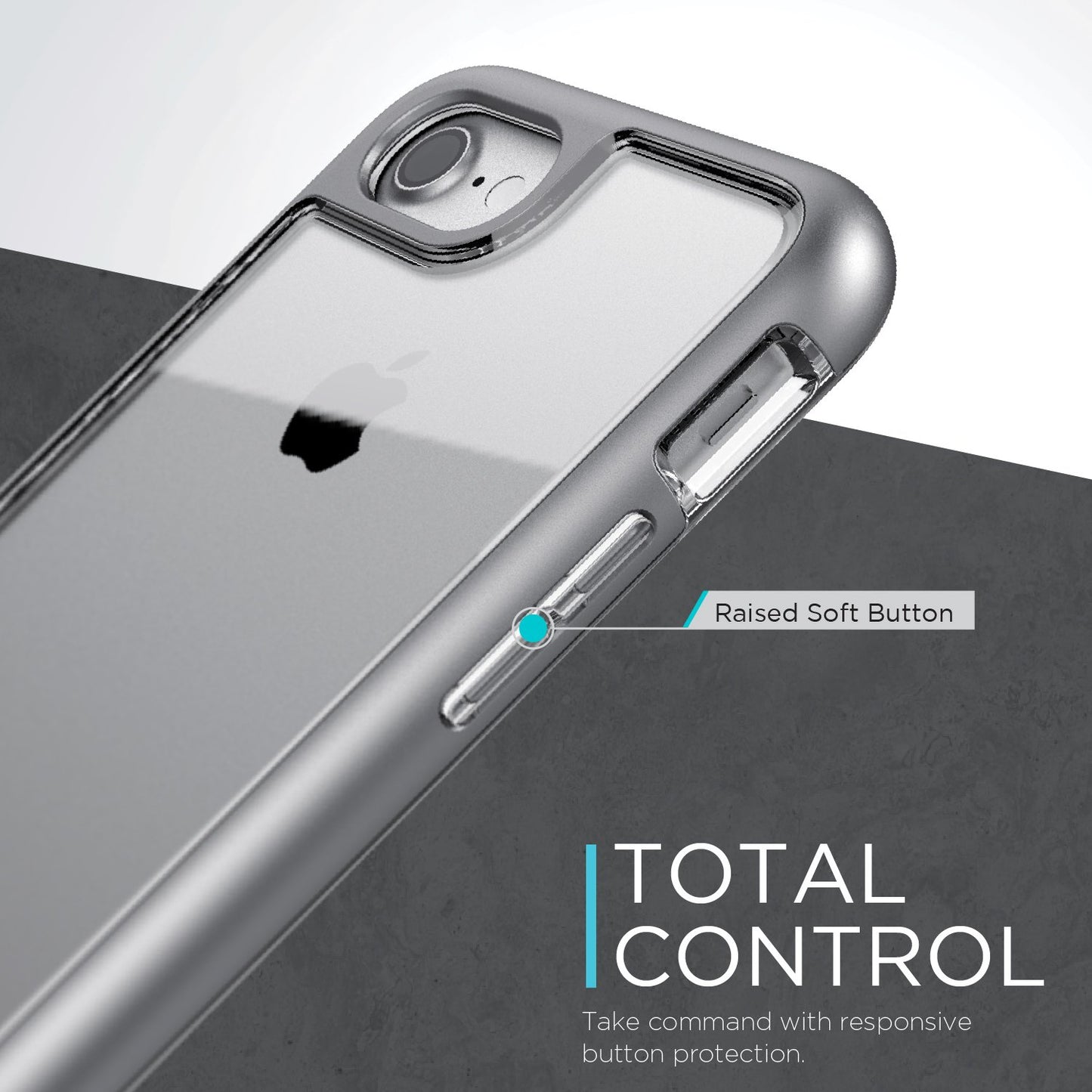 X-Doria EverVue Clear Impact Resistant Case for Apple iPhone 8 Plus/7 Plus/7