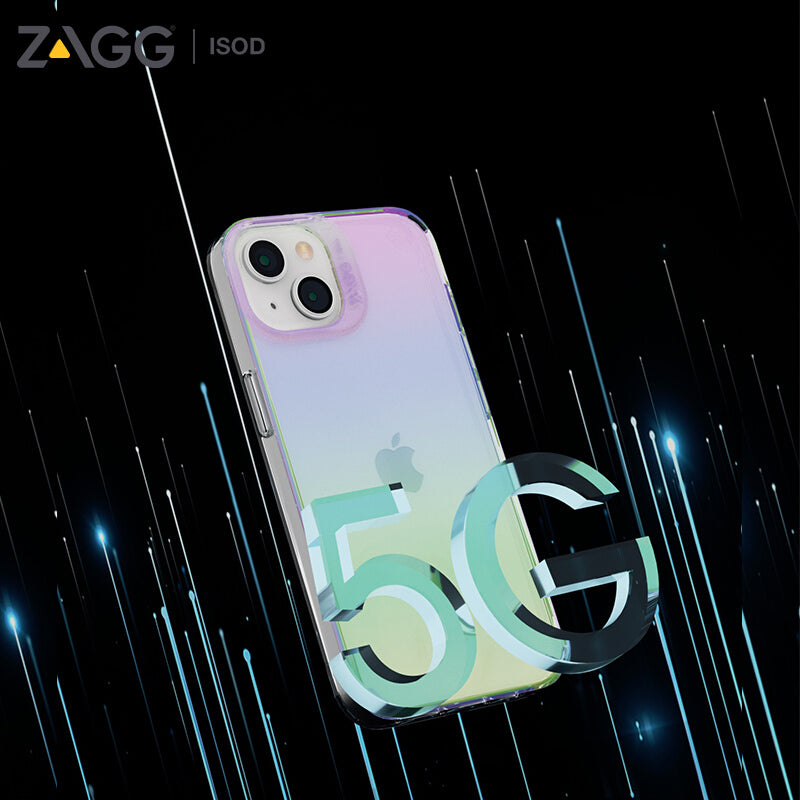 ZAGG Iridescent Anti-microbial D3O Ultimate Impact Protection Case Cover