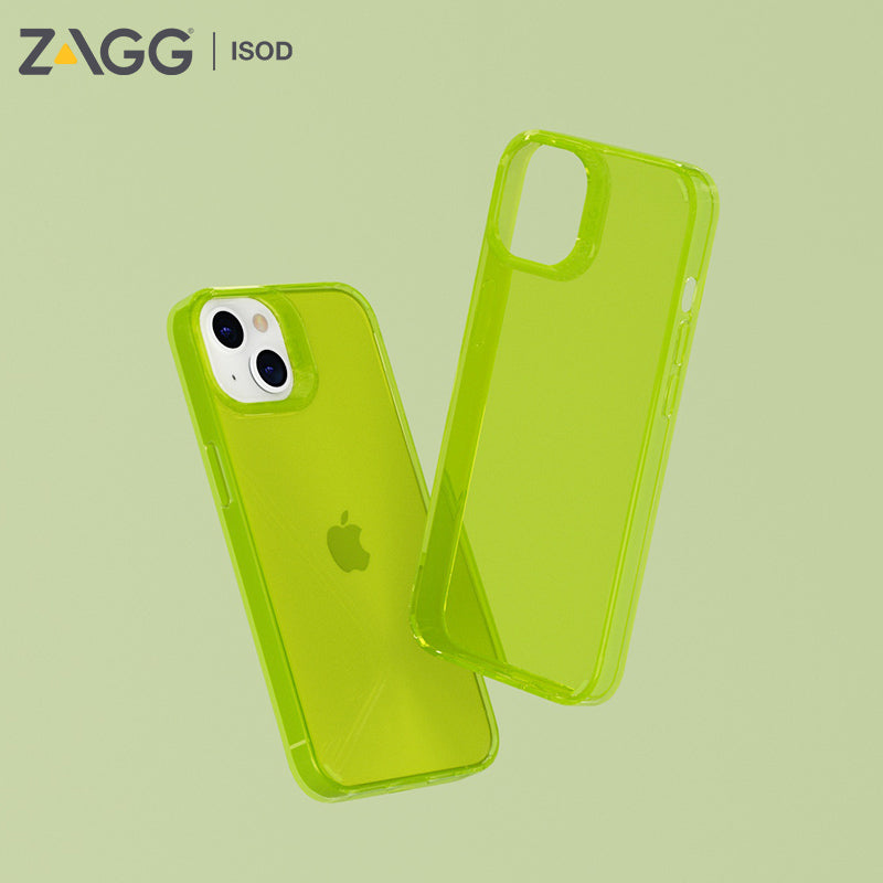 ZAGG Neon Yellow Anti-microbial D3O Ultimate Impact Protection Case Cover