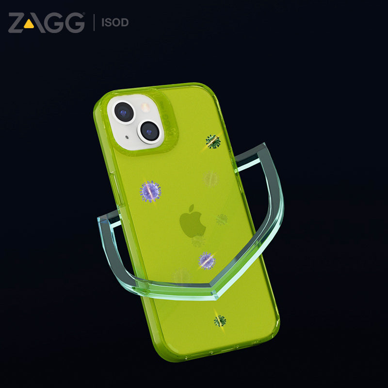 ZAGG Neon Yellow Anti-microbial D3O Ultimate Impact Protection Case Cover
