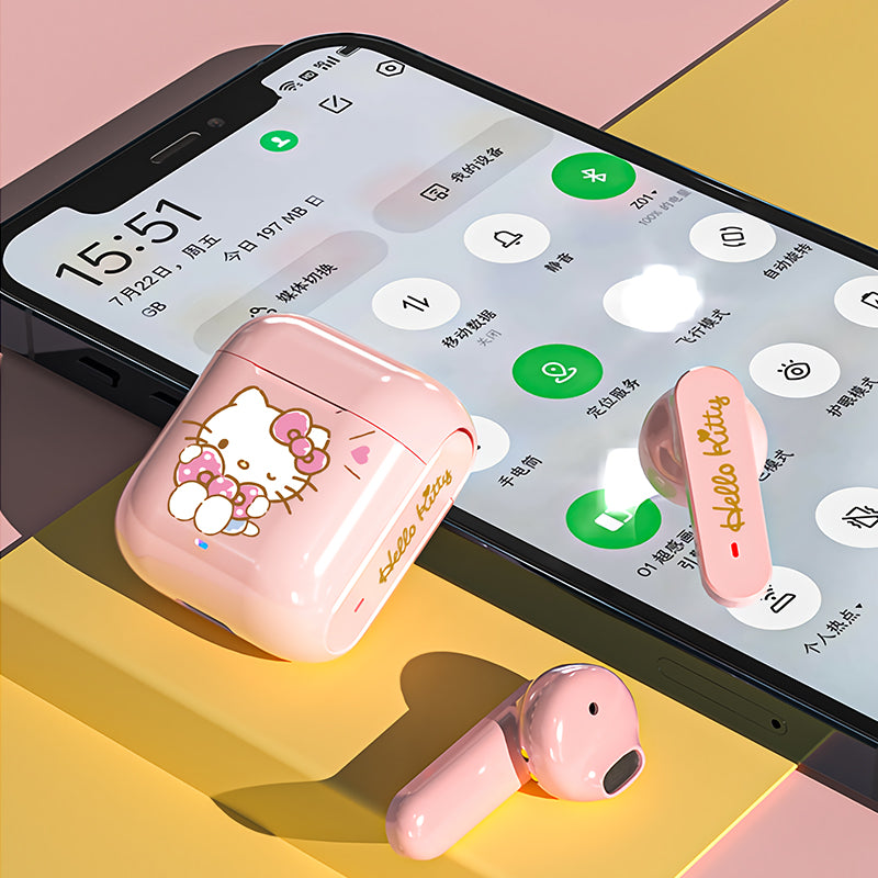 UKA Sanrio Characters True Wireless Stereo Headphones Earbuds Bluetooth Headset