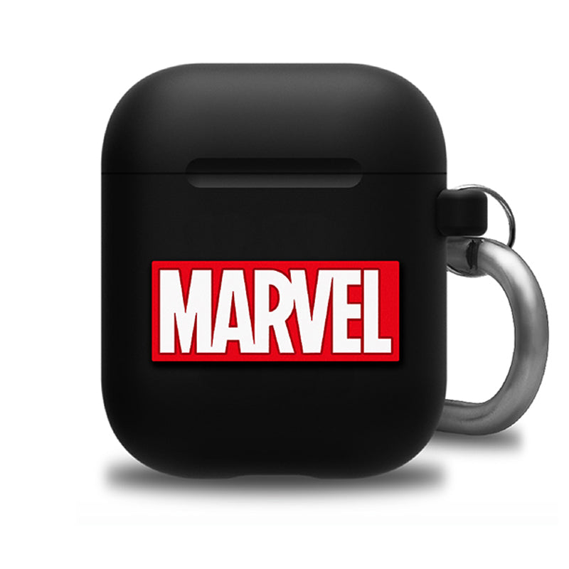 ASCAR Marvel Avengers Apple AirPods 2&1 Silicone Hang Case with Portable Holder