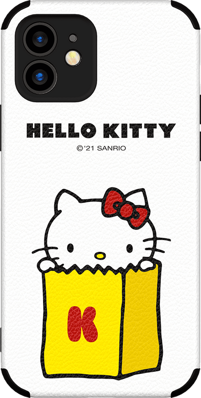 UKA Hello Kitty Magic Square Shockproof TPU+Leather Back Case Cover