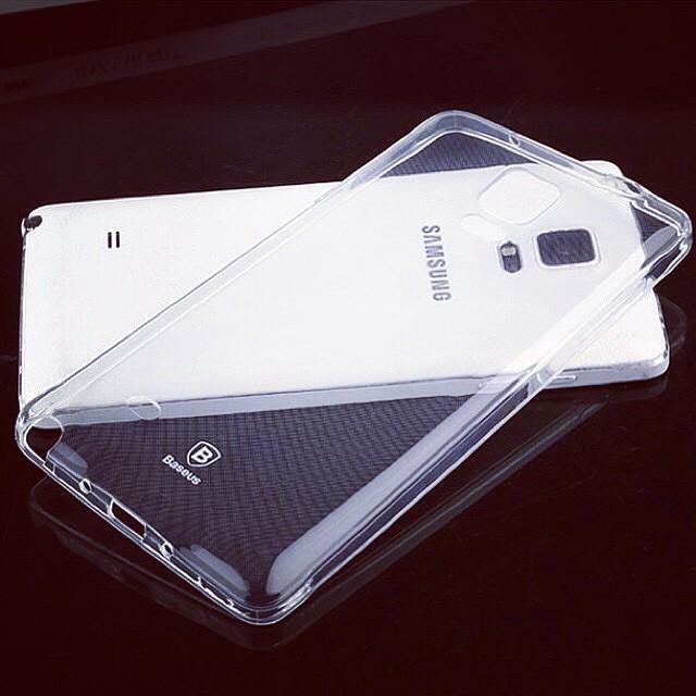 BASEUS Transparent Ultra-thin Soft TPU Air Case for Samsung Galaxy Note 4 - Armor King Case