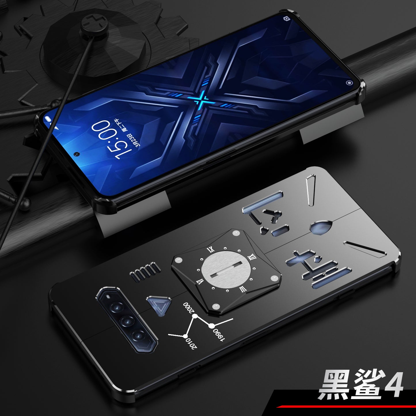 SIMON Time Shockproof Aluminum Metal Case Cover