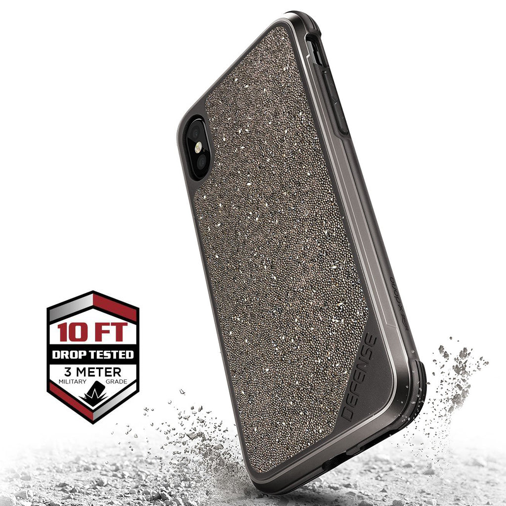 X-Doria Defense Lux Crystal Military Grade Tested Aluminum Metal Protective Case