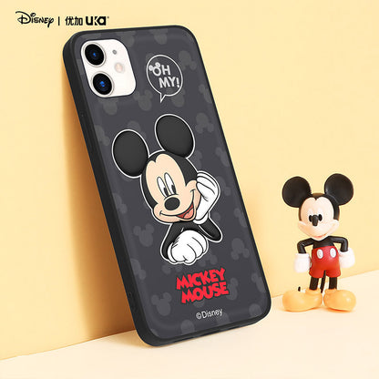 UKA Disney Cute 3D PU Leather Case Cover