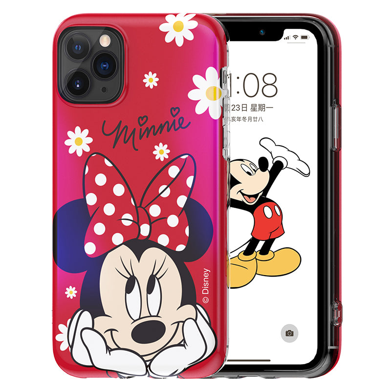 UKA Disney Mickey Mouse Blue Coating Soft TPU Case Cover