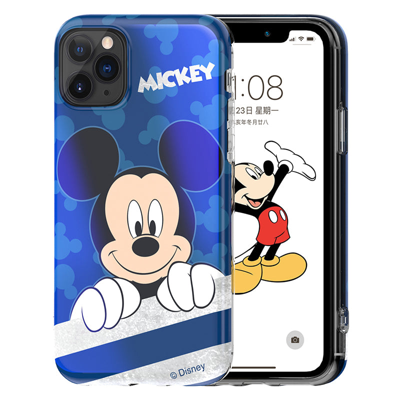 UKA Disney Mickey Mouse Blue Coating Soft TPU Case Cover