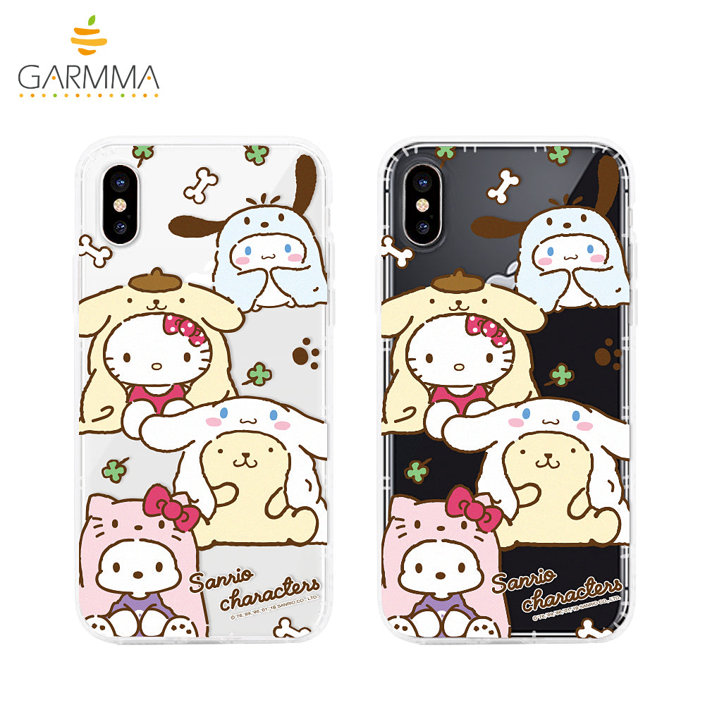 GARMMA Sanrio Characters Doggie Air Cushion Transparent TPU Soft Back Cover Case