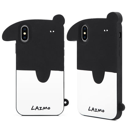GARMMA LAIMO Shockproof Silicone Case for Apple iPhone X/8 Plus/7 Plus/6S Plus