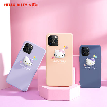 UKA Hello Kitty 3D Avatar Liquid Silicone Case Cover