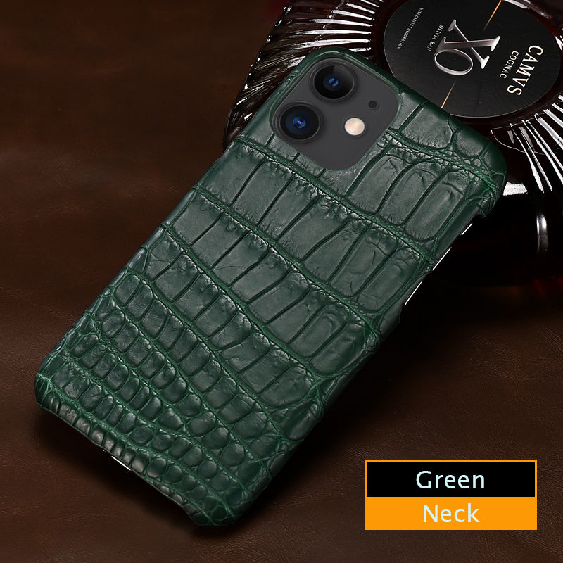 i-idea Handmade Luxury Alligator Skin Genuine Leather Case Cover