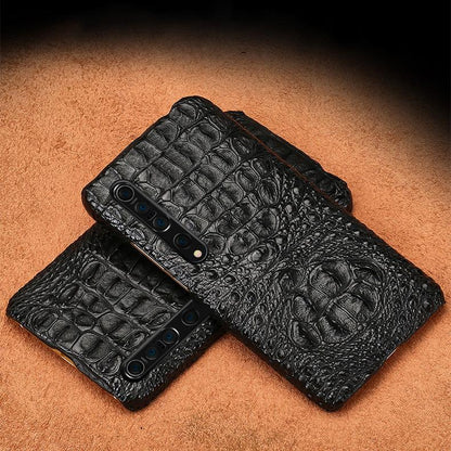 i-idea Handmade Luxury Crocodile Skin Genuine Leather Case Cover