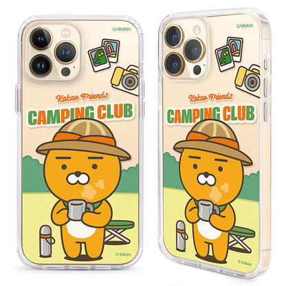 GARMMA Kakao Friends Camping Club Air Cushion TPU+PC Back Case Cover