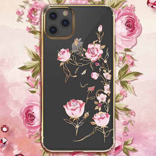 KINGXBAR Swarovski Crystal Clear Hard PC Case Cover for Apple iPhone 11 Pro Max/11 Pro/11