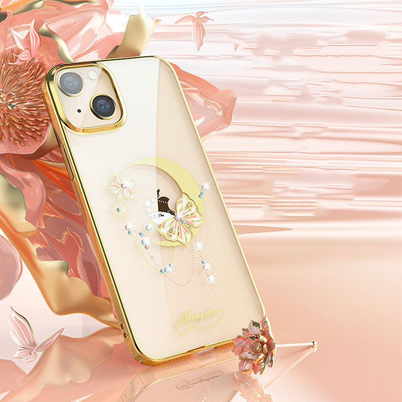 KINGXBAR Swarovski Crystal Clear Hard PC Case Cover for Apple iPhone 13 series