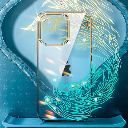 KINGXBAR Swarovski Crystal Clear Hard PC Case Cover for Apple iPhone 14 series