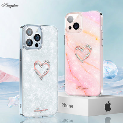 KINGXBAR Swarovski Crystal TPU+PC Case Cover for Apple iPhone 13 series