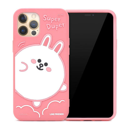 GARMMA Line Friends Shockproof 3D Silicone Back Case Cover - Armor King Case