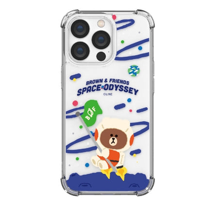 Line Friends Space Clear Air Cushion Reinforced Case Cover