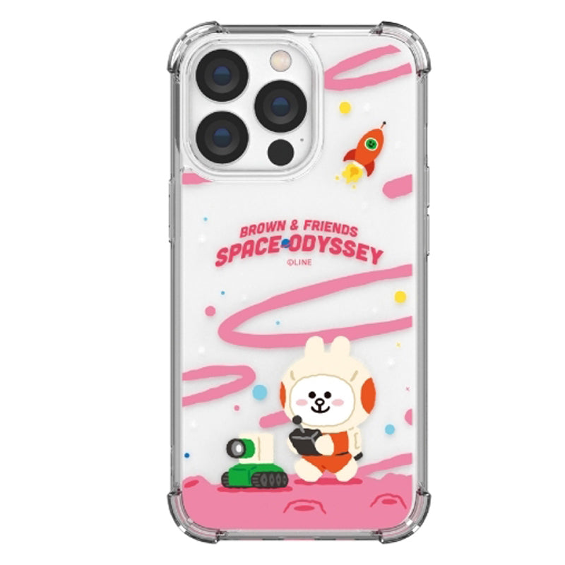 Line Friends Space Clear Air Cushion Reinforced Case Cover