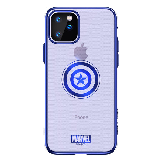 UKA Marvel Avengers Electroplating Soft TPU Back Cover Case for Apple iPhone