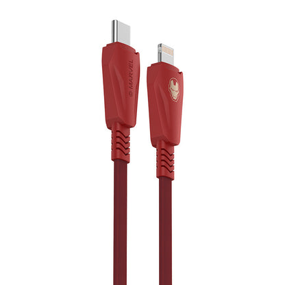 UKA Marvel Avengers 18W PD Fast Charging Nylon Braided Type-C to Apple Lightning Cable