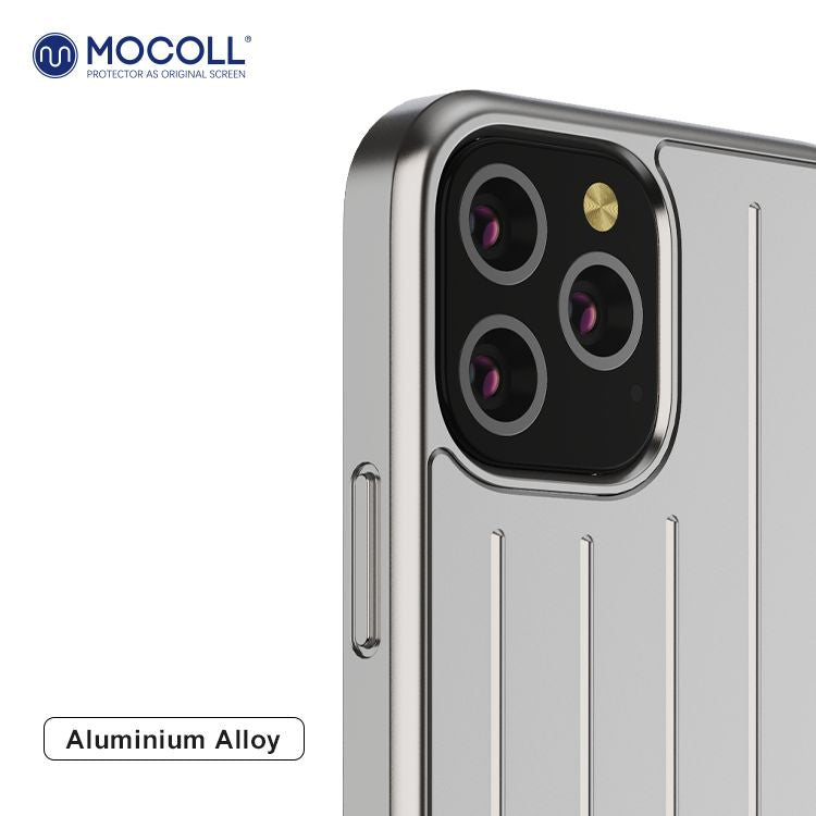MOCOLL Suitcase Shockproof TPU+Aluminum Case Cover