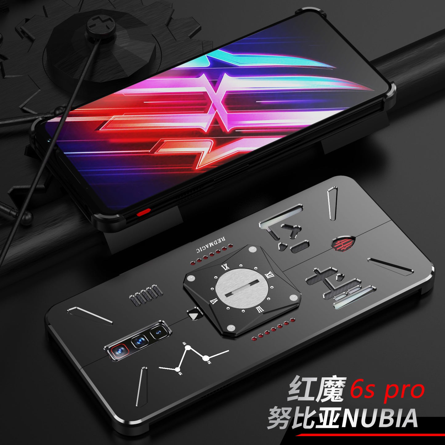 SIMON Time Shockproof Aluminum Metal Case Cover