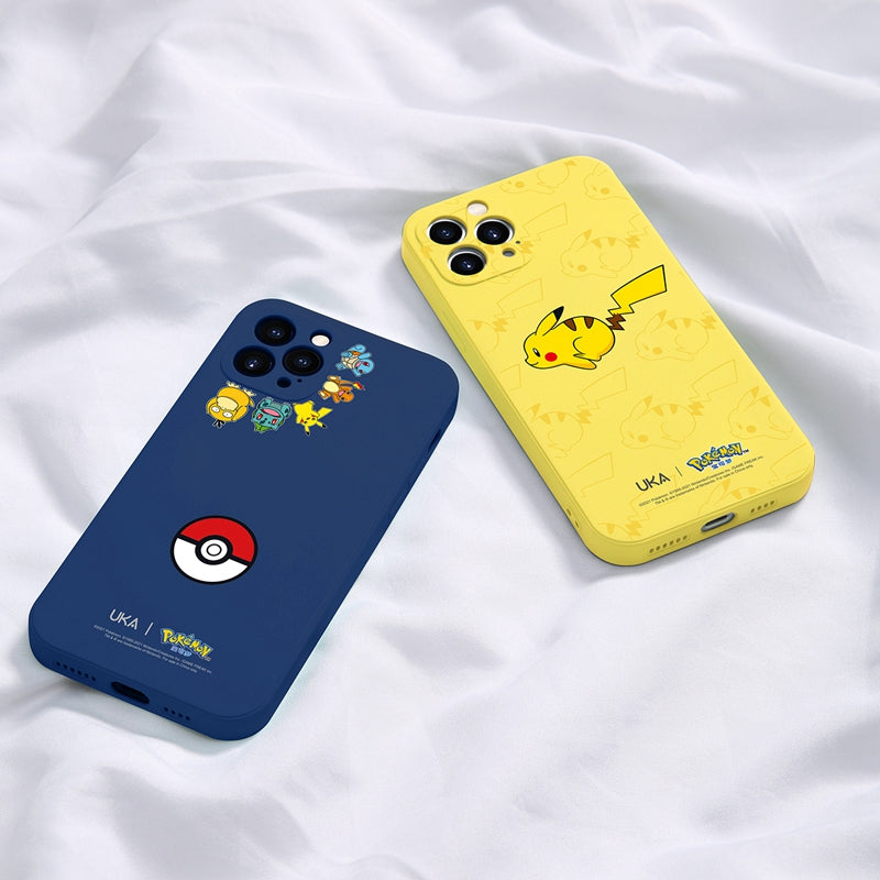 UKA Pokémon Liquid Silicone Case Cover