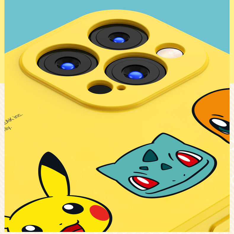 UKA Pokémon Liquid Silicone Case Cover
