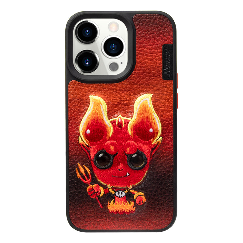 Nimmy Q Little Monster Embroidery Case Cover