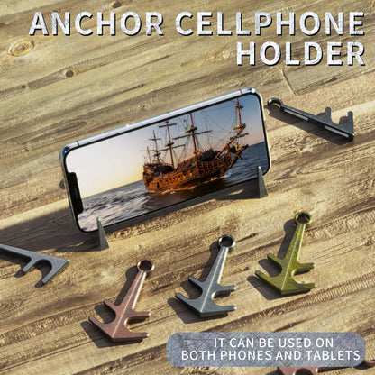R-Just Anchor Magnetic Metal Stander Desktop Holder for Smartphones and Tablets